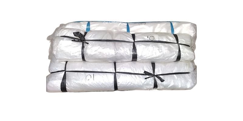 Plastik Cor Bening Lentur untuk Konstruksi